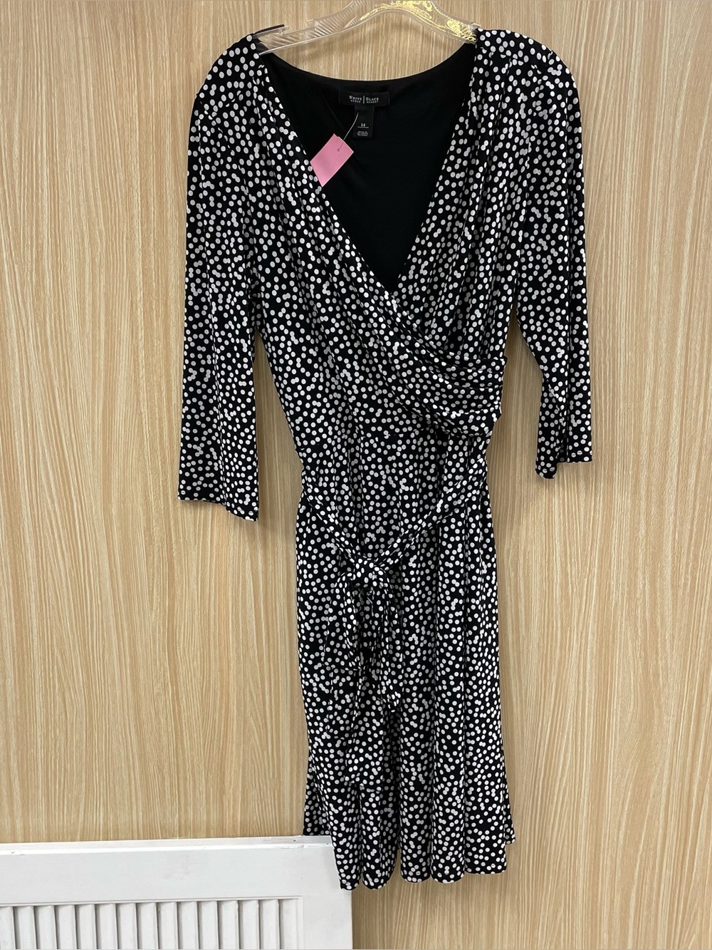 White House Black Market Black Dress Size 14
